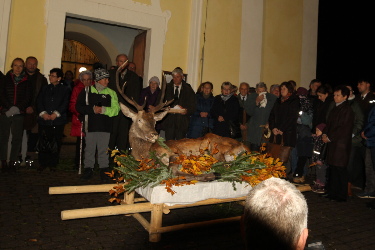 Reportáž televize FILMpro ze Svatohubertské mše v Hlavňovicích