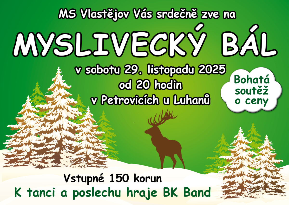 Myslivecký bál v Petrovicích U Luhanů