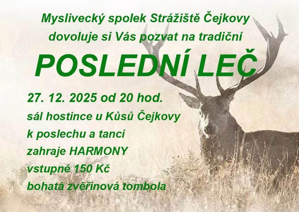 Poslední leč v Čejkovech