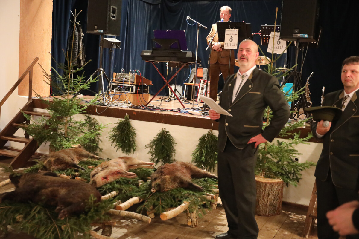 Myslivecký ples v Hartmanicích