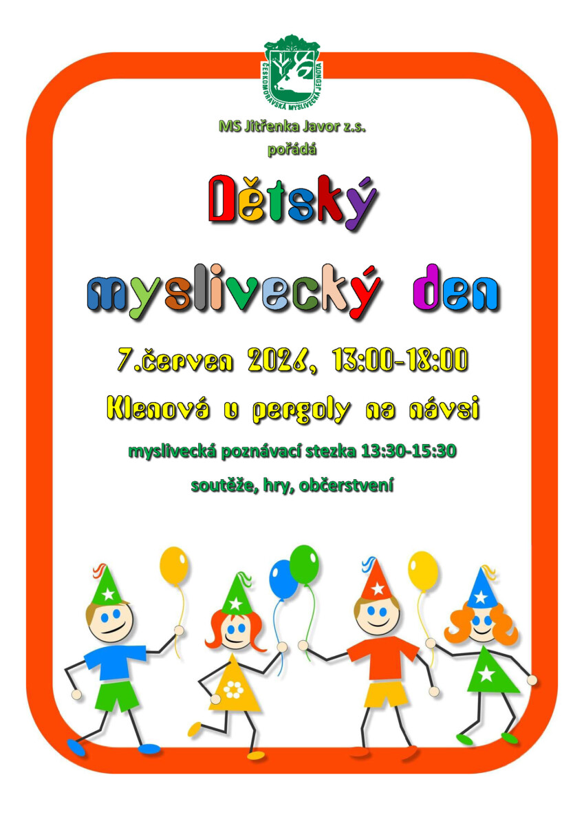 Dětský myslivecký den v Klenové