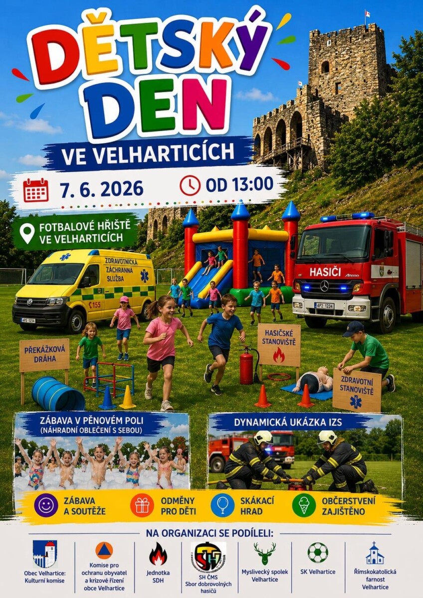 Dětský den ve Velharticích