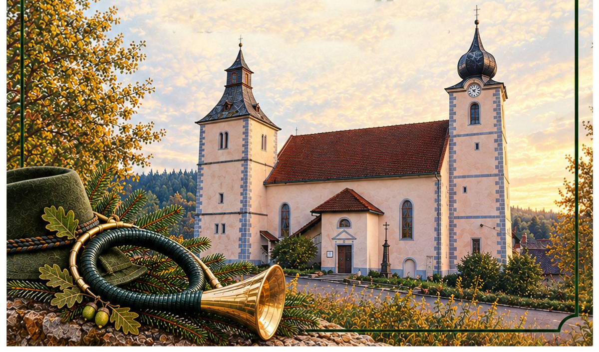Hubertská mše ve Velharticích